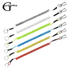 Рыболовный Спиральный шнур T4, стальные безопасные плоскогубцы для рыбалки, 1,2 м, макс. Натяжной рыболовный инструмент