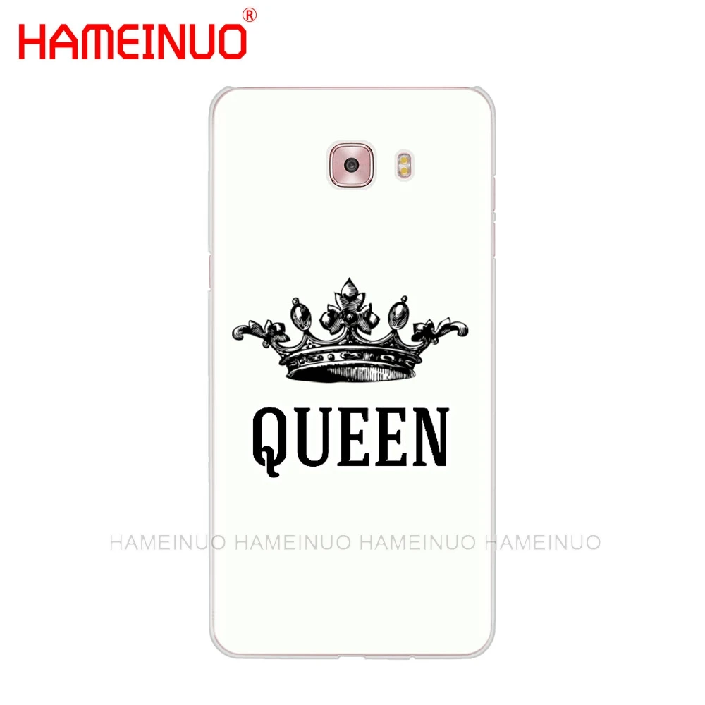 HAMEINUO Король Королева пара чехол для телефона Samsung Galaxy C5 C7 C8 C9 C10 J2 PRO 2018 | Мобильные