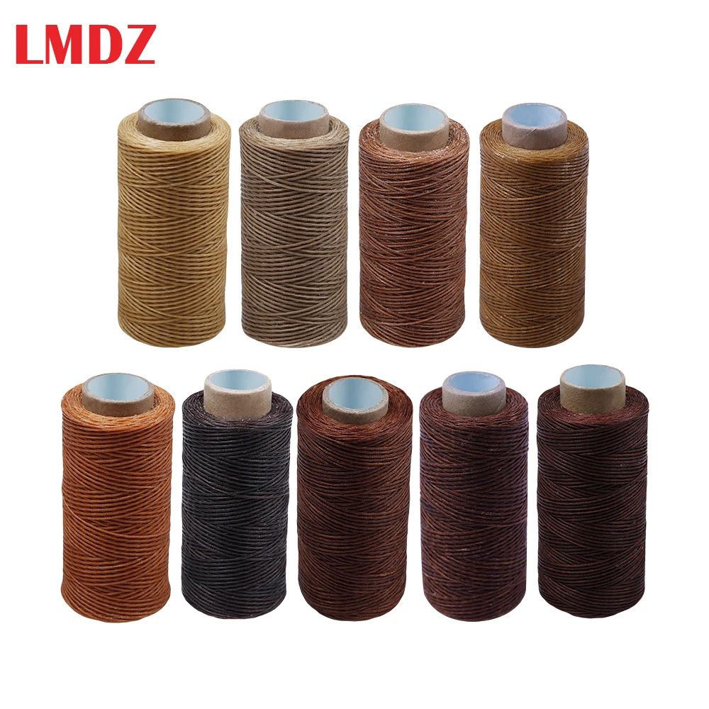 LMDZ 150D 250 м плоская нить вощеная для шитья кожи шнур рукоделия износостойкие нитки