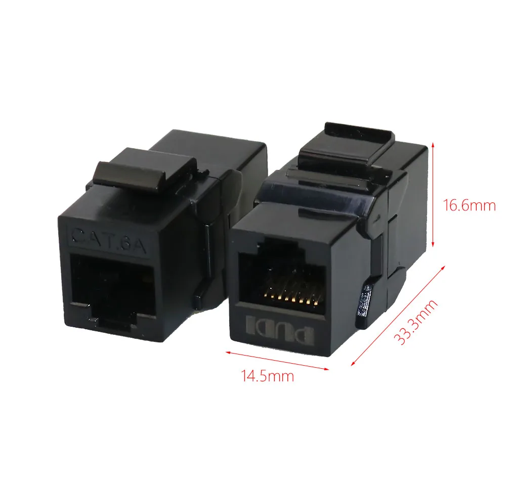 Cat 5e Cat6 6A Keystone Jack RJ45 разъем удлинитель встроенный соединитель Ethernet сеть LAN