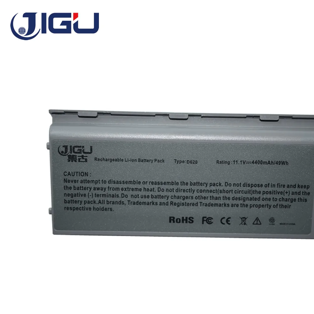 JIGU Новый аккумулятор для ноутбука Dell Latitude D620 D630 D630c D631 серии замена: 0GD775 0GD787 0JD605