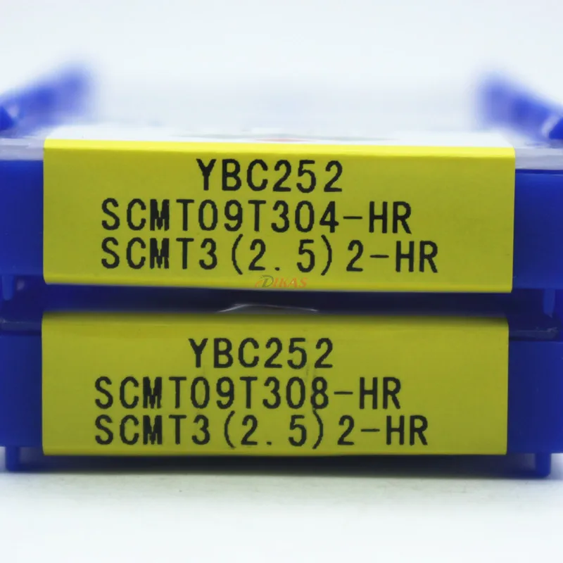 Бесплатная доставка SCMT09T304/08 HR YBC252 инструменты для внутренней обточки карбидные