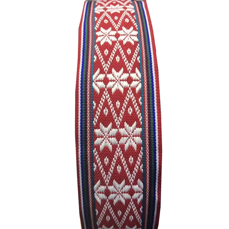 10 ярдов/партия ширина 5 см тканая жаккардовая лента геометрический Национальный