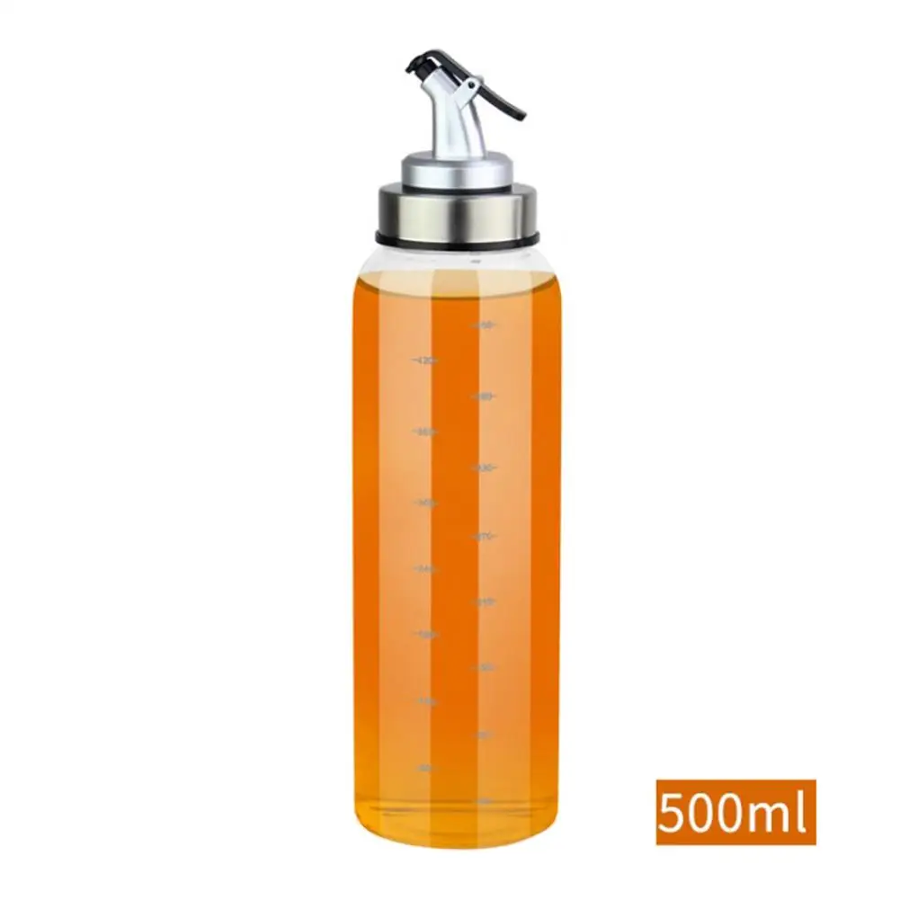 Large Size Oil Pot Glass Lecythus Soy Sauce Vinegar Sealed Leak-proof Household Heat Resisting Kitchen Supplies Seasoning Bo | Дом и сад