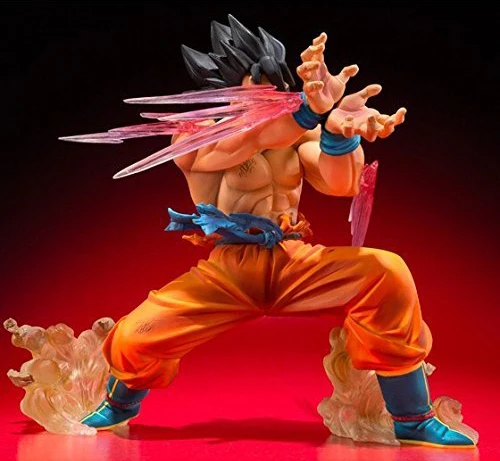 Новый Saiyan Сон Гоку Гоко тройной Kaiohken Kamehameha Акира Торияма Dragon Ball Z Bandai 4 3 &quotфигурка