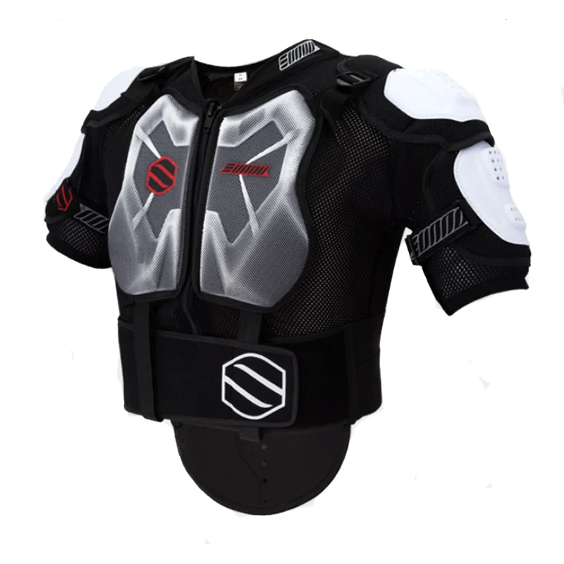 SUNNY Professional Moto Riding защита для тела жилет для мотокросса, гоночная защита для тела, защитная куртка для позвоночника, защита для груди - Цвет: Short Sleeve