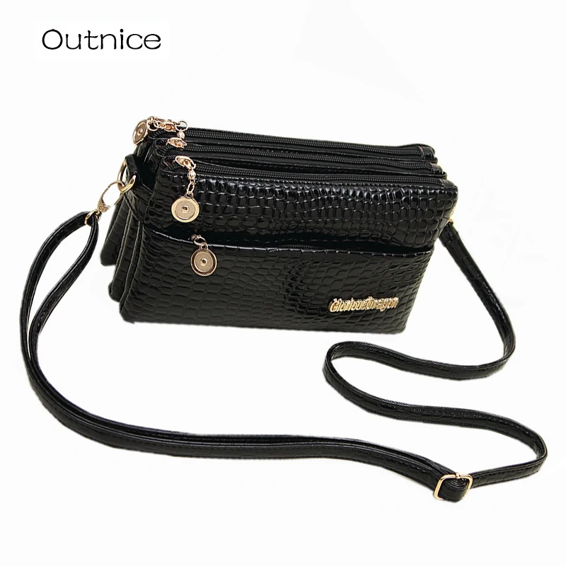 Высокое качество крокодил картина кроссбоди / на ремне женщины сумки женские