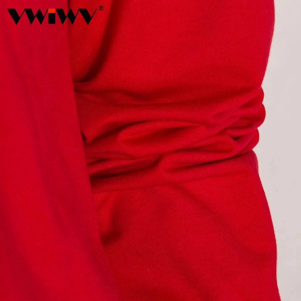 VWIWV кофты Повседневное с длинным рукавом экипаж шеи нет времени для FUCKBOYZ Письмо