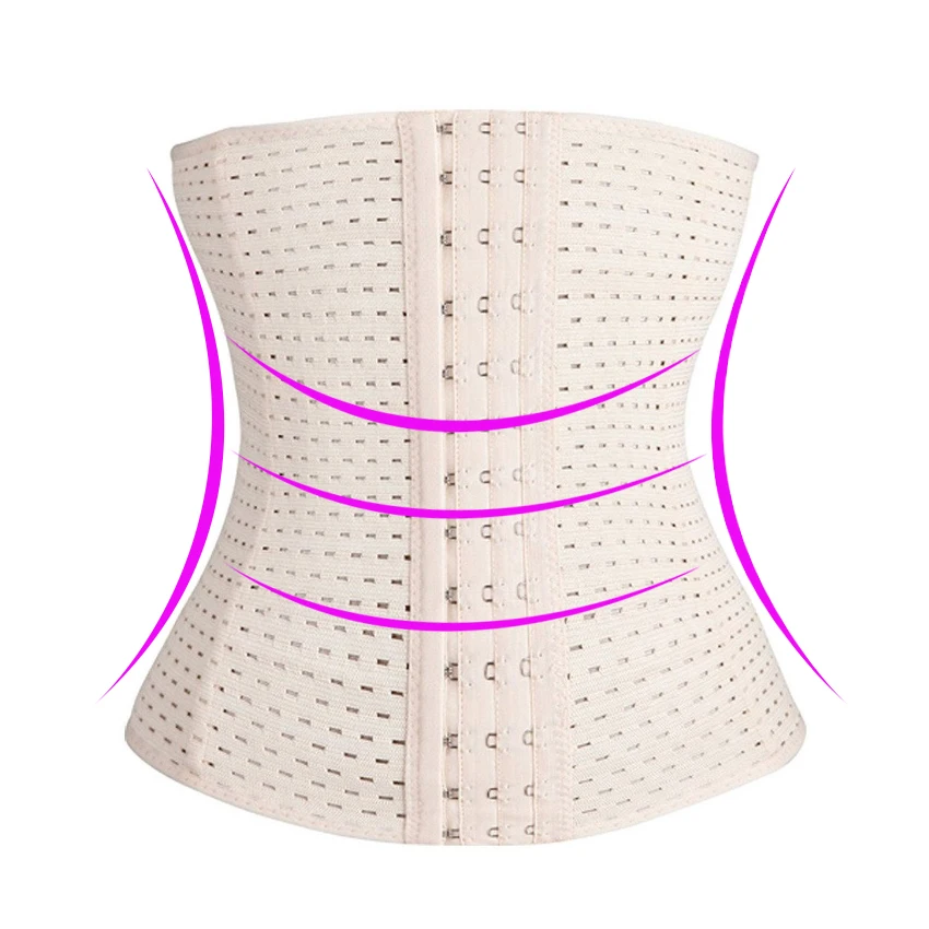 Сексуальные корсеты и бюстье корсет для контроля талии дышащий Белый Черный Боди