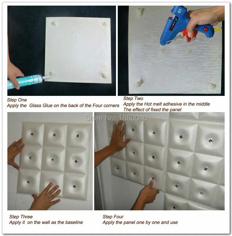 Декор для интерьера из искусственной кожи в Корейском стиле 3d настенные панели