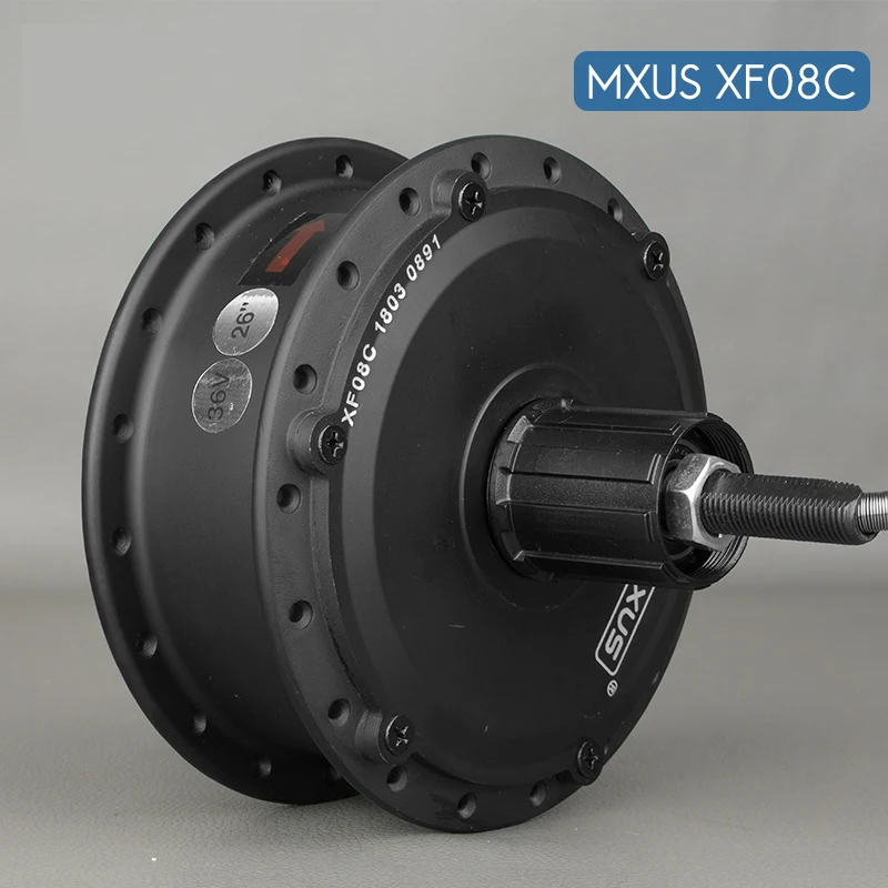 03 ступичный электродвигатель электровелосипеда mxus XF08C 250 Вт Электрический