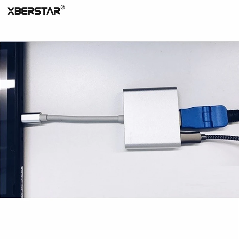 Портативный адаптер Type C в HDMI для Nintendo Switch консоль NS NX конвертер видео ТВ сменная