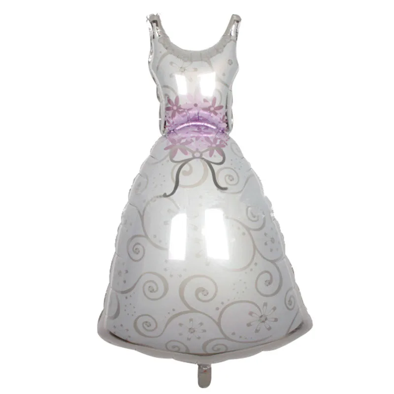 2 шт./компл. Новый Жених Свадебное платье Фольга шар брак украшения для