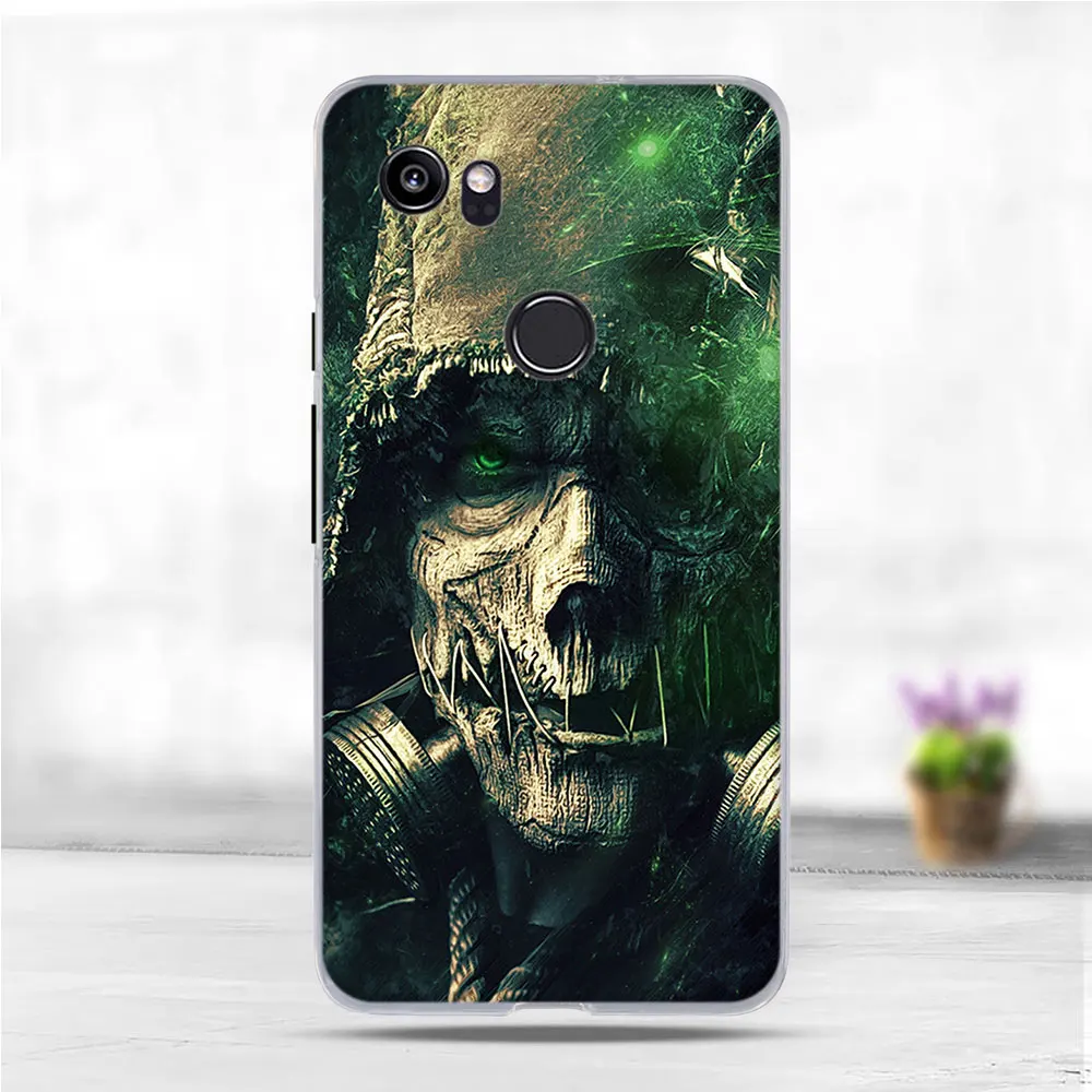 Модный чехол для Google Pixel 2 XL мягкий силиконовый защитный из ТПУ с рисунком|protective