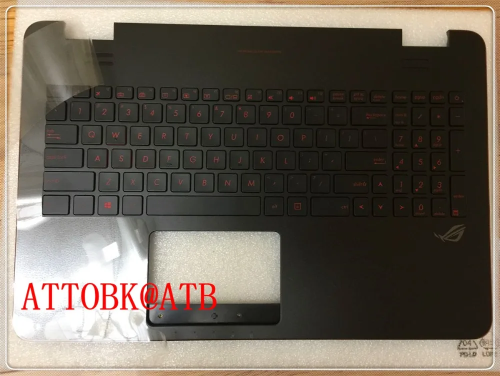 Стандартная английская ноутбук palmrest Клавиатура для ноутбука ASUS G551 G58J N551J G551JK N551JQ