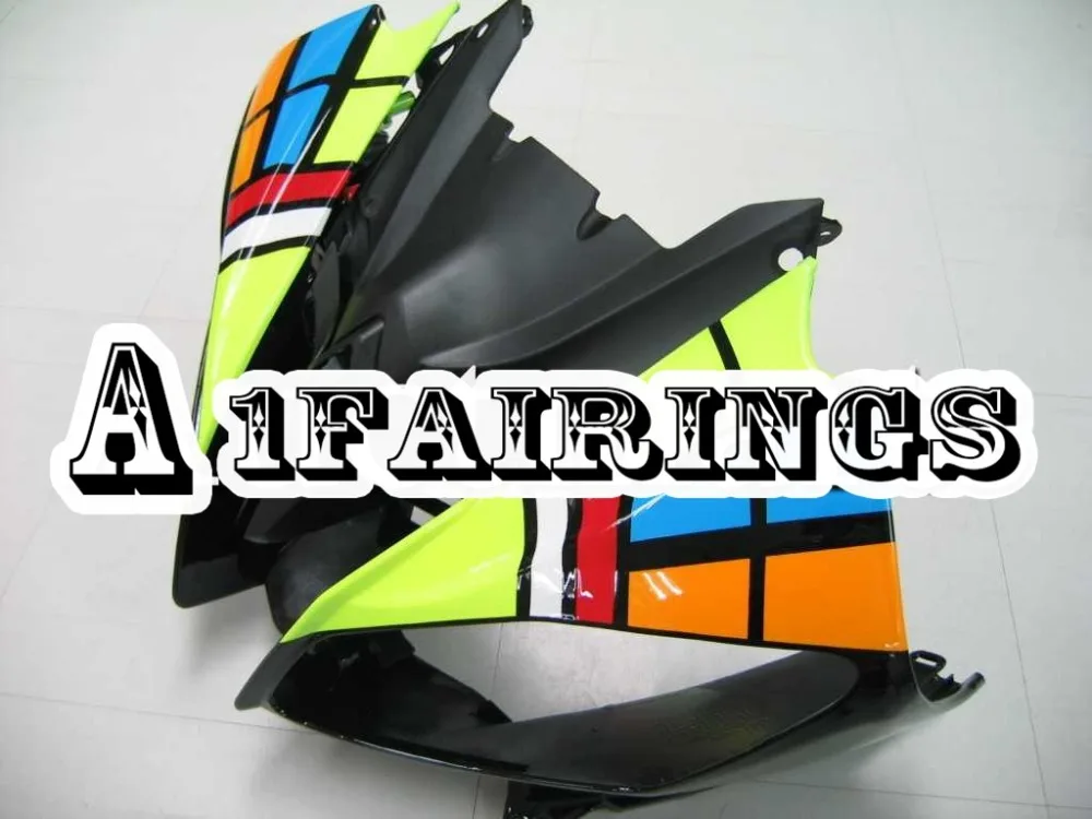 Full ABS Plastic Injection Motorbike Fairings for Yamaha YZF600 R6 2008 2016 09 10 11 12 13 14 15 Sportbike Cowling Black Yellow |