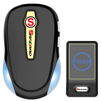 saful top quality waterproof wireless doorbell with ourdoor transmitter indoor receiver hot sale with euukusau plug