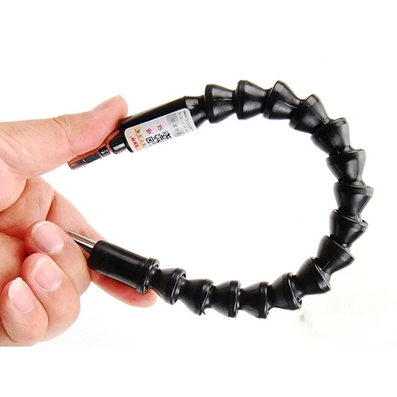 Электроника дрель черный 1/4 &quotгибкий биты вала удлинительная отвертка бит