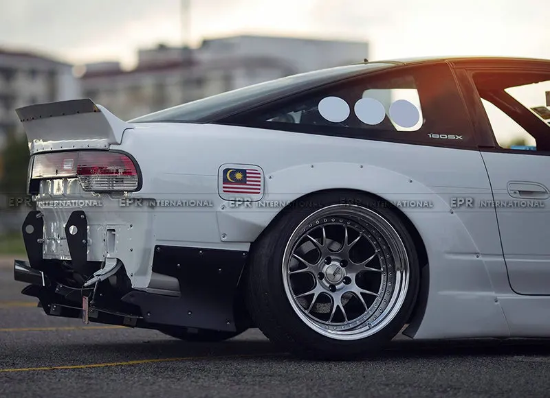 Автомобильный Стайлинг FRP стекловолокно заднее крыло для Nissan 180SX RB V2 Стиль|fender for