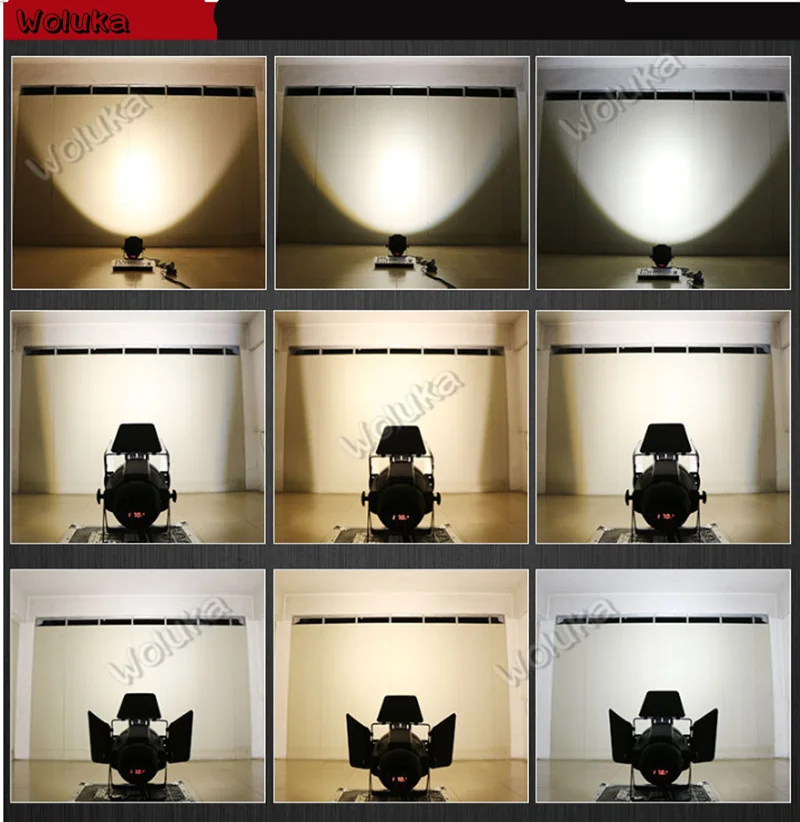 Полноцветная светодиодная лампа направленного света с технологией cob цветная