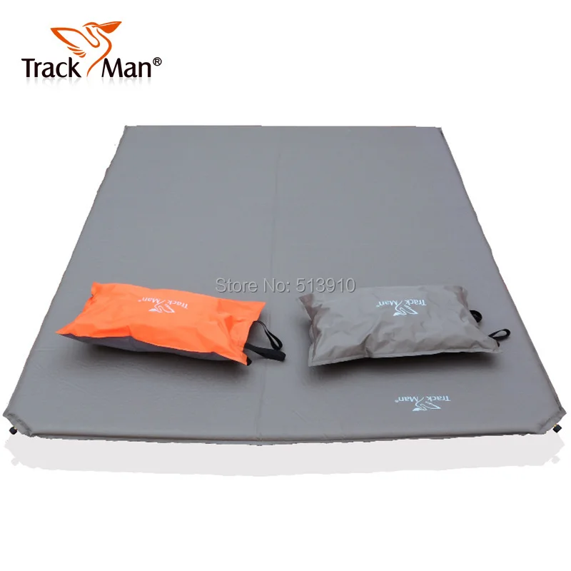 Trackman двойная Автоматическая надувная подушка, коврик для сна, увеличивающий влагу, утолщенный, для пары, матрас для путешествий