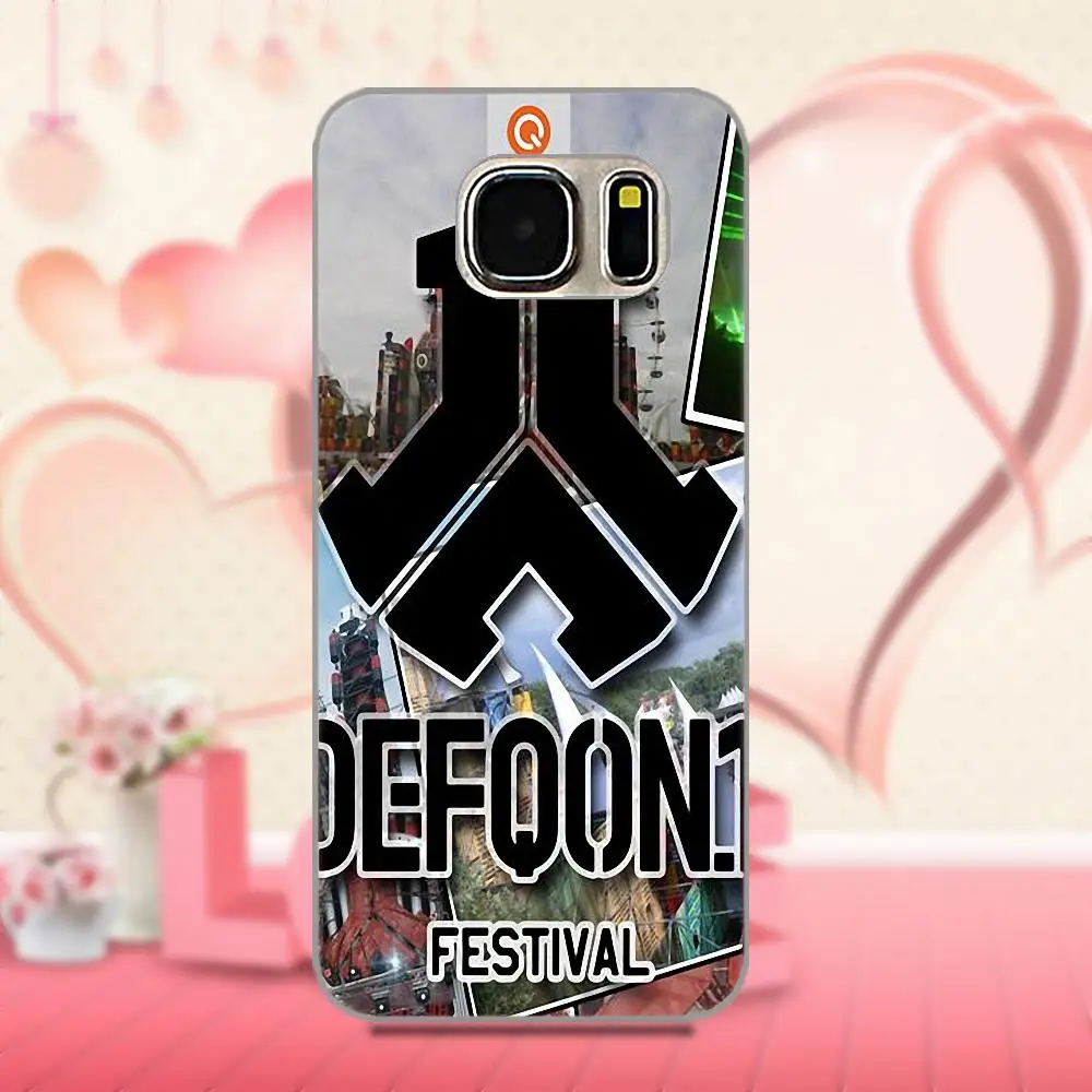Oedmeb для Galaxy A3 A5 A7 J1 J3 J5 J7 S5 S6 S7 S8 S9 edge Plus 2016 2017 мягкий чехол телефона Defqon 1|Бамперы| |
