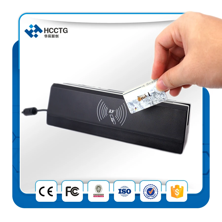 Комбинированный считыватель и записывающее устройство с магнитной полосой IC Card