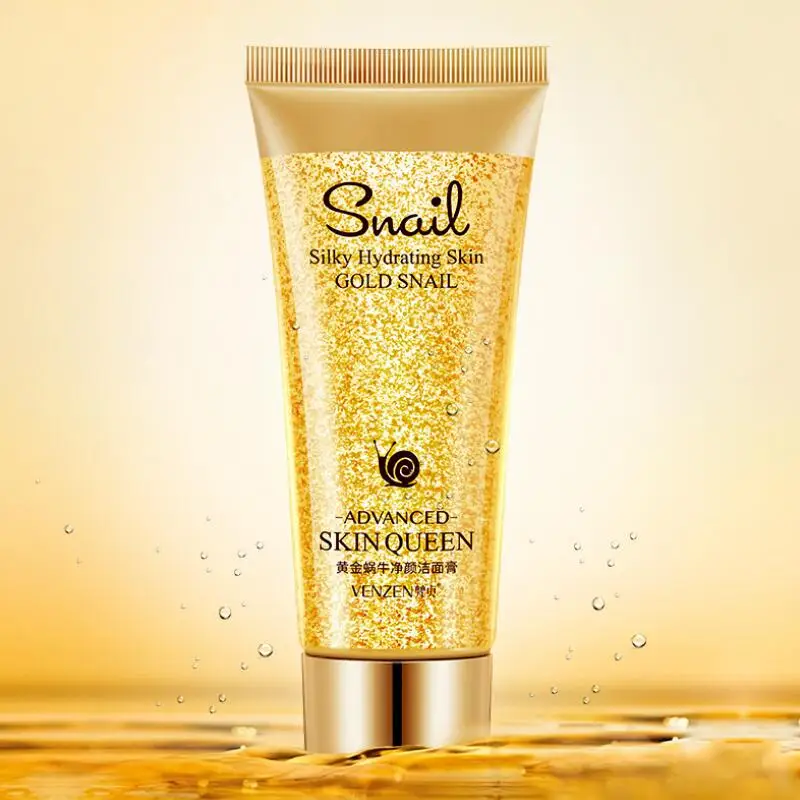 Очищающее средство для лица Gold Snail увлажняющее питательное контроля жирности
