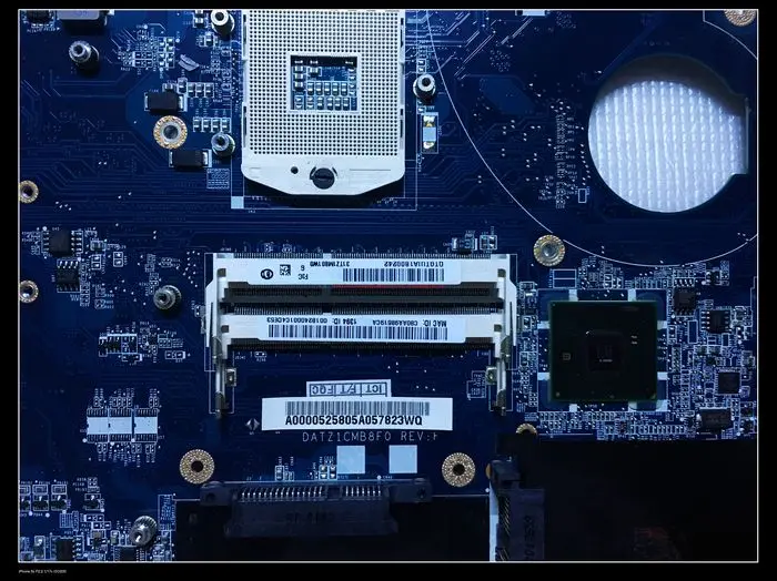 Материнская плата для Toshiba Qosmio X500 X505 P500 DATZ1CMB8F0 A000053150 или A000052580 HM55 DDR3 Дискретная