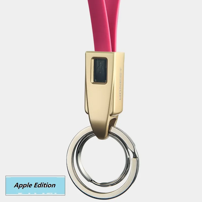 Автомобильный брелок подвеска кольцо USB 3 0 линия зарядное устройство подарок для