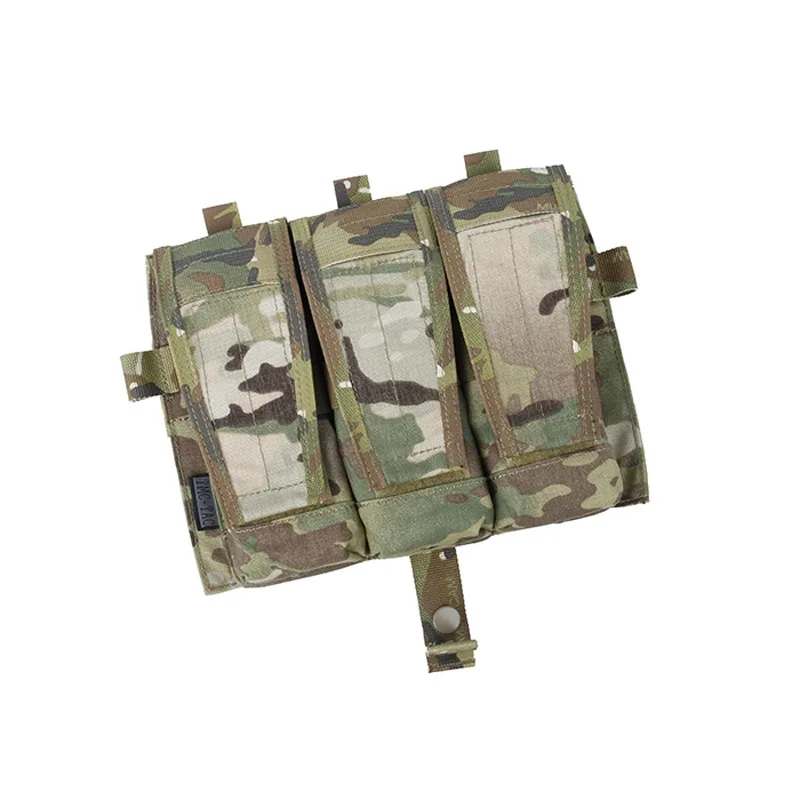TMC Мультикам Molle M4 тройной маг сумка для тактических AVS жилет Передняя панель - Цвет: MC