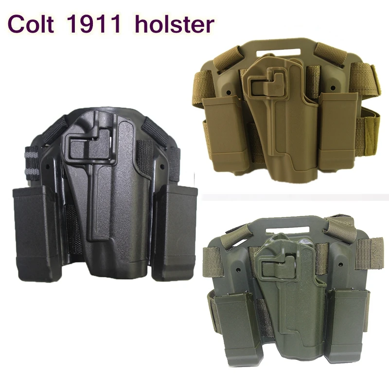 Тактическая кобура для охоты Colt 1911 оружейные аксессуары страйкбола CQC стиль