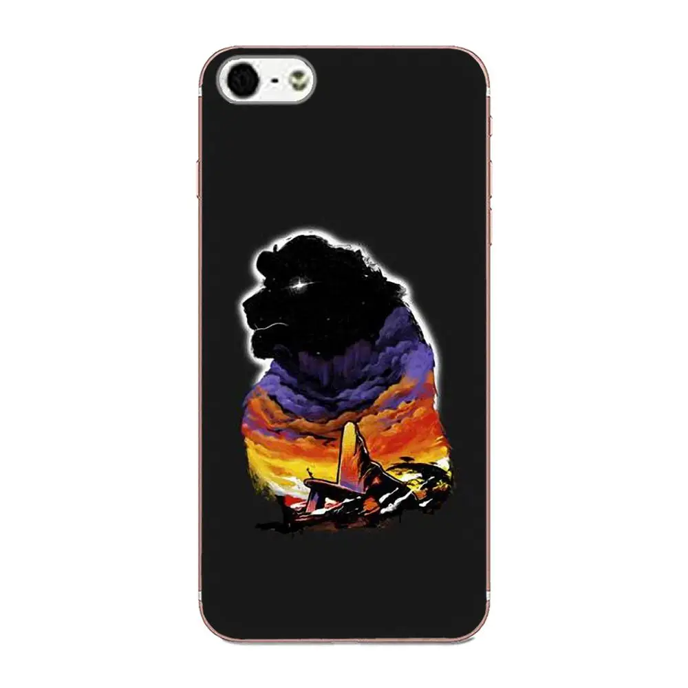Синие сумки из ТПУ с рисунком короля льва для Galaxy J1 J2 J3 J330 J4 J5 J6 J7 J730 J8 2015 2016 2017 2018 mini
