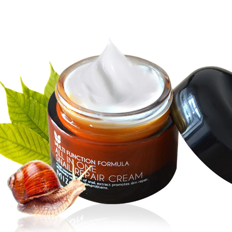 Мизон All In One Snail Repair Cream 50 мл крем для ухода за кожей лица лечение акне увлажняющий