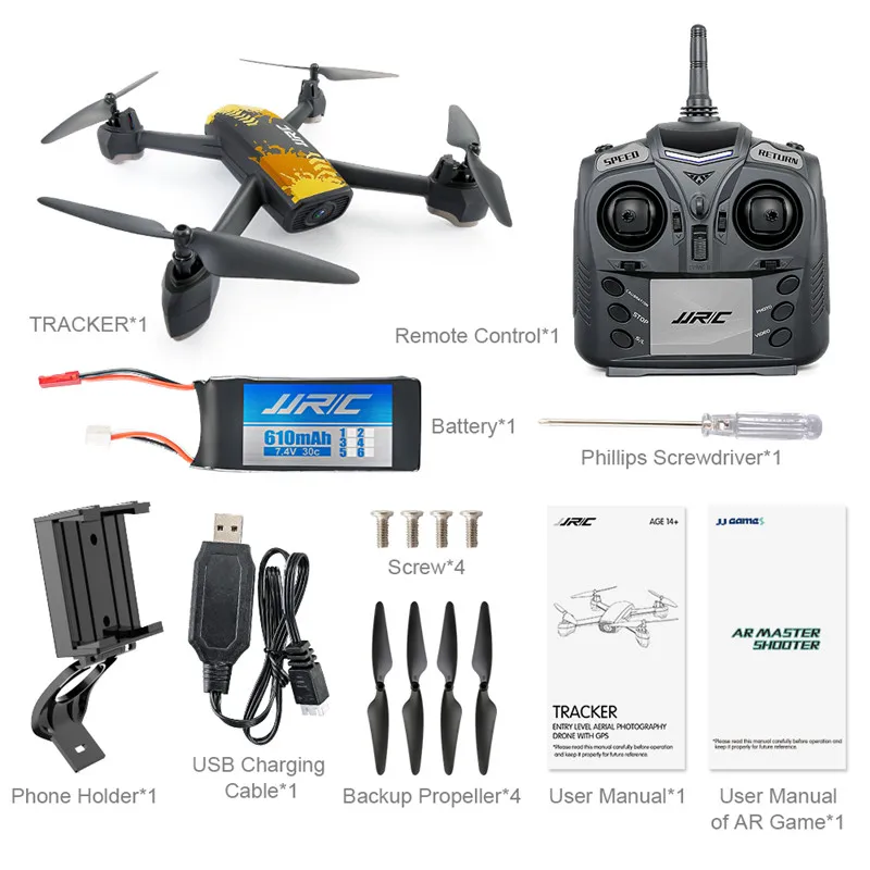 JJRC H55 трекер wifi FPV с 720P HD камерой gps позиционирование RC Дрон Квадрокоптер камуфляжная радиоуправляемая игрушка модель VS JJPRO P130 H37 - Цвет: Yellow Camouflage