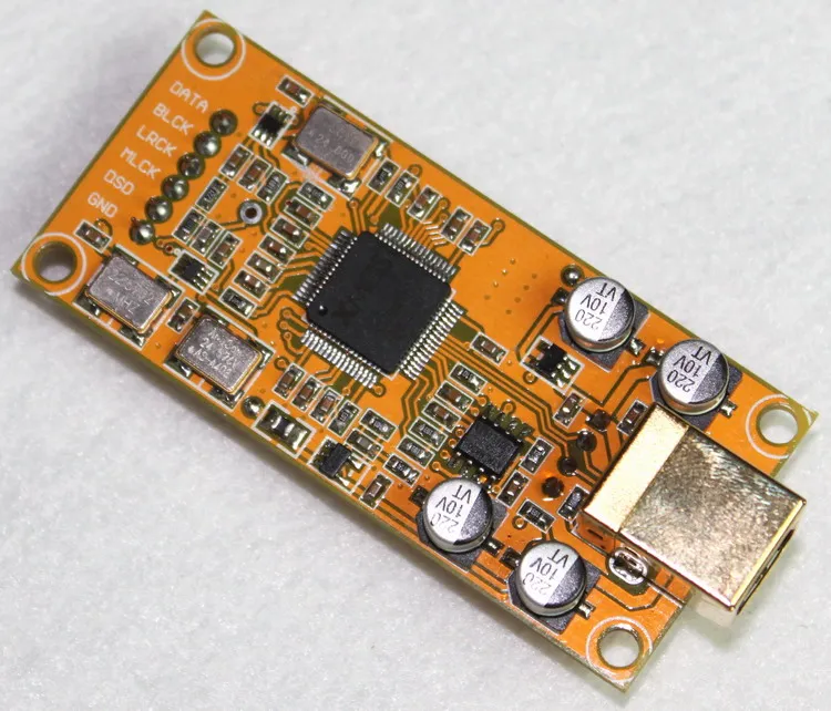 

USB XMOS XU208 daughter card Support ES9018 decoding board Support 32BIT 384K compatible Italy Amanero usb iis digital interface