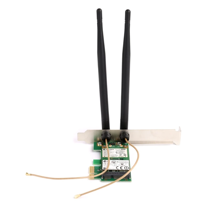AR9281 Настольный Wlan беспроводной Wifi PCI-E адаптер карты PCI-1X 300 м с двойной несъемной