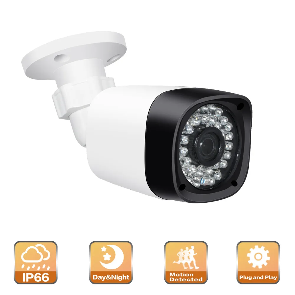 PLV 4CH CCTV системы 1080P HDMI AHD DVR 4 шт. 2 0 Мп ИК Ночное Видение безопасности камера дома