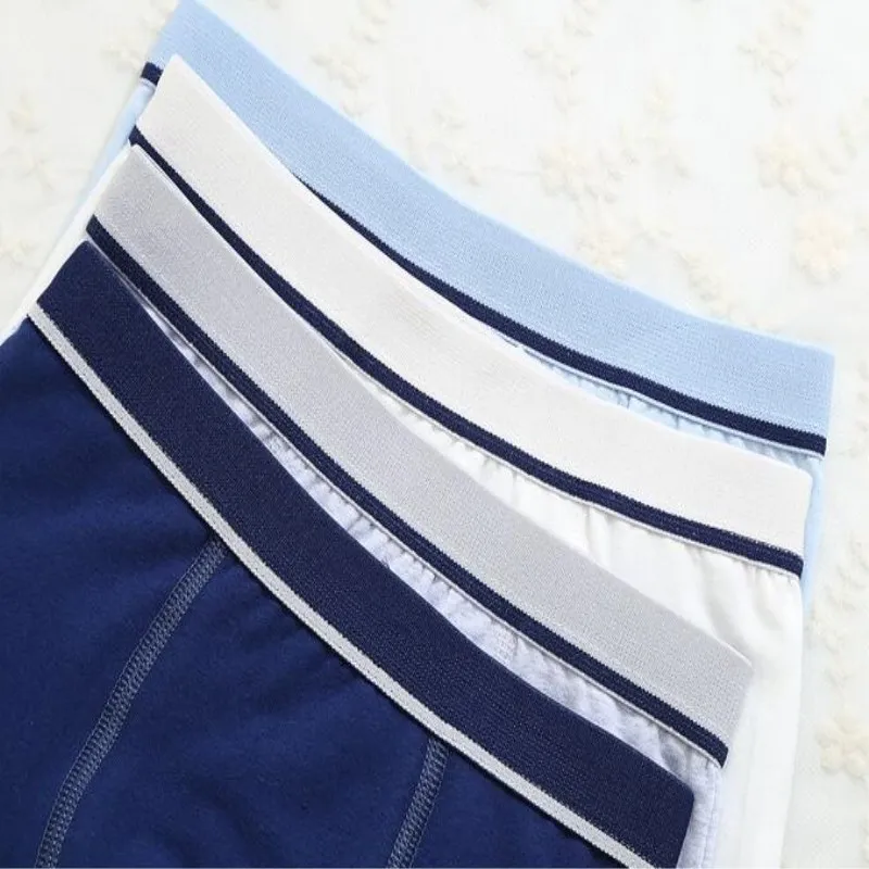 Трусы боксеры для мальчиков х/б однотонные на Возраст 3 10 лет 8 шт./лот|boys underwear|kids