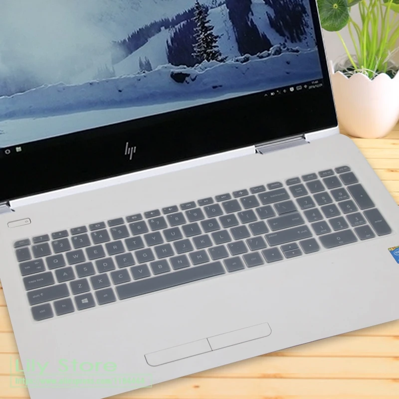 15 15,6 дюймов чехол для клавиатуры ноутбука протектор для hp pavilion ENVY x360 15-bp105TX 15-BP003TX 15,6 ''/X360 15-BP BQ серии - Цвет: clear
