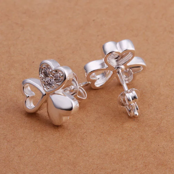 Лучший 9ct серебро серьги гвоздики чистое хрящ серьги|earrings metal|earrings unisexearrings cost |