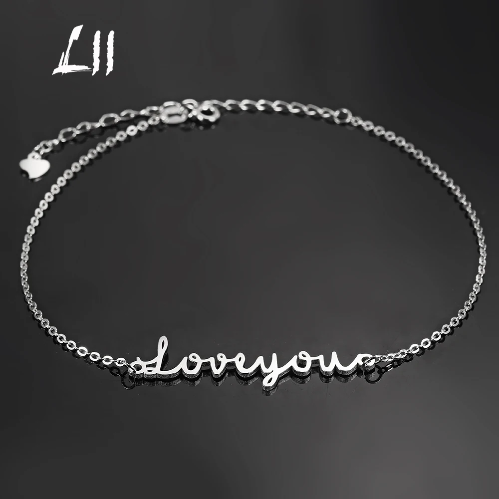 L11 пользовательские персонализированные именные браслеты почерк Подпись