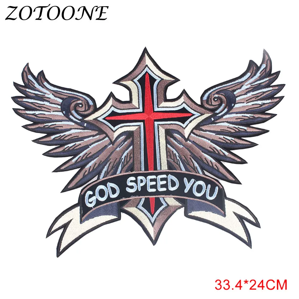 Тактические Военные байкерские нашивки ZOTOONE вышитые железные для одежды