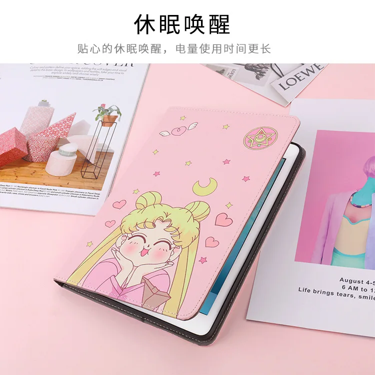 Милый мягкий чехол из искусственной кожи для iPad Air, новинка 1/2, чехол для iPad, для iPad Pro 10,5 iPad mini, автоматическое Пробуждение/спящий режим