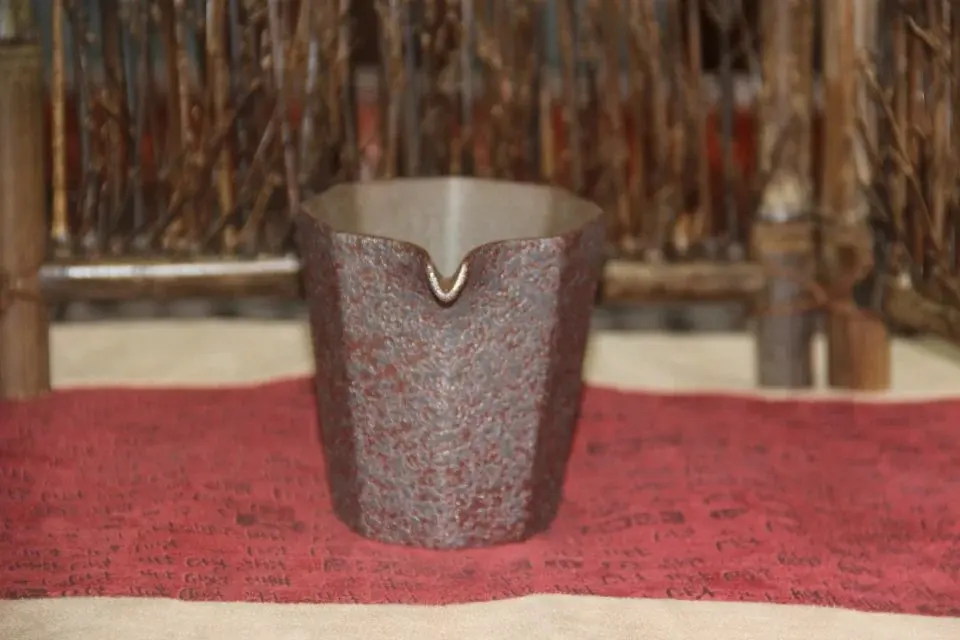 Чаша ча хай с принтом дров звезда аниса ярмарка ручная грубая и белая Пеппа