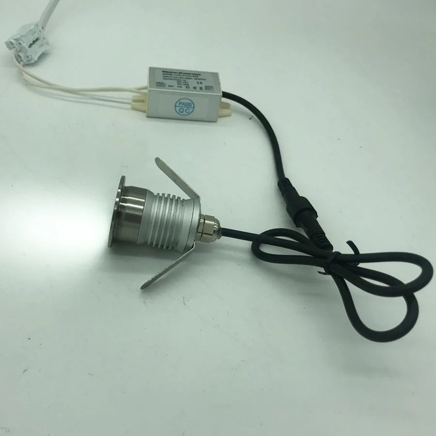 1 Вт 3 Вт IP67 CREE светодиодный COB светильник DC 12 В 24 В мини лампа Точечный светильник для туннельного парка открытый лестница вечерние светильник для танцев