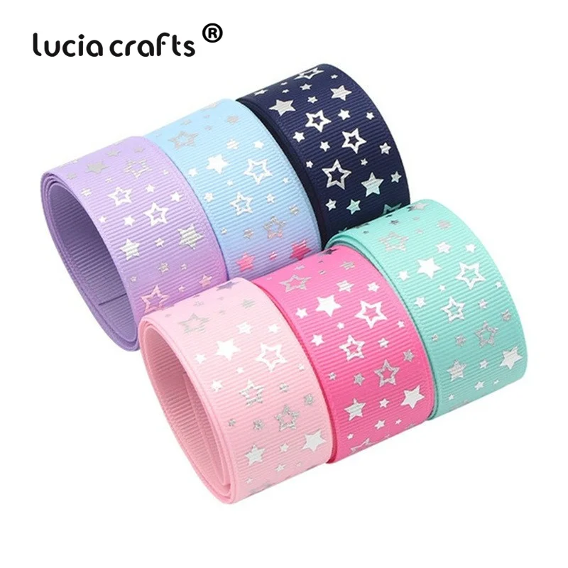 6 ярдов много вариантов Grosgrain/сатин/органза ленты DIY Hairbow рождественские ленты аксессуары Швейные принадлежности T0201 - Цвет: 040054278 25mm