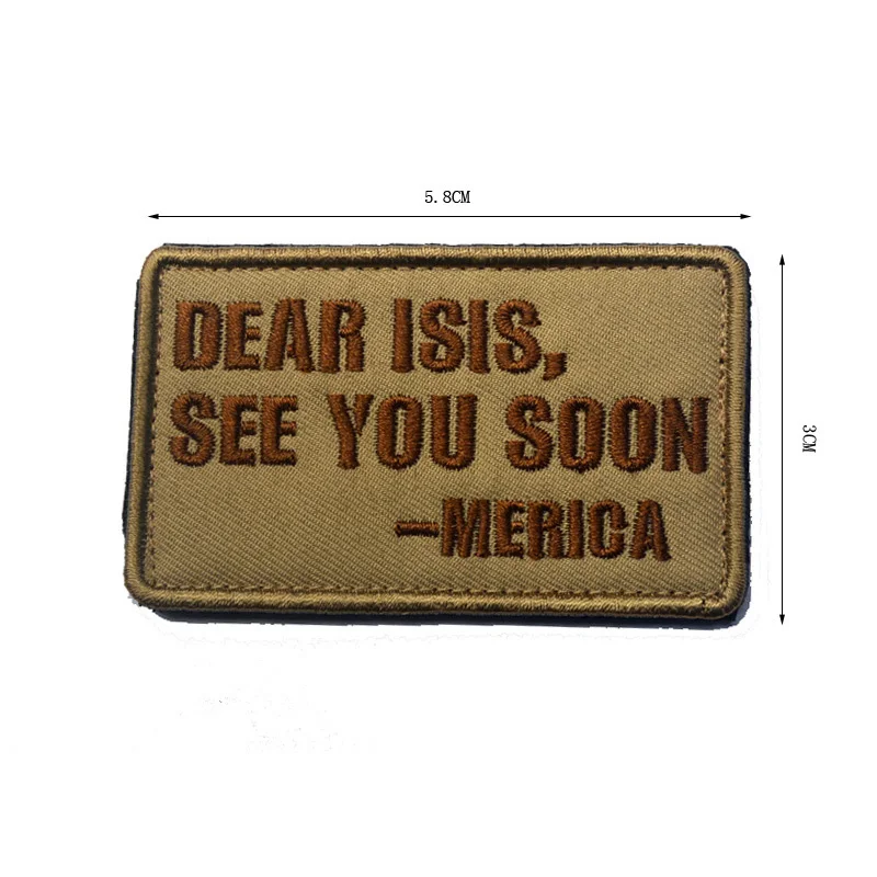 Уважаемый исиш смотрите как скоро MERICA тактический боевой патч армии США военный