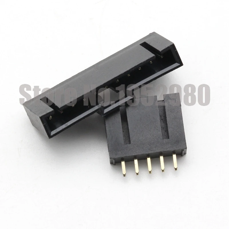 100 шт. MX2.54 Dupont прямой контактный разъем 180 градусов 2/3/4/5/6/8/10/12Pin с пряжкой для ремня