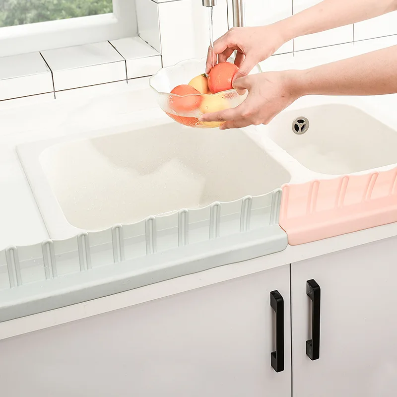 1 шт. TPR водной барьер на присоске раковина с клапаном маслостойкая